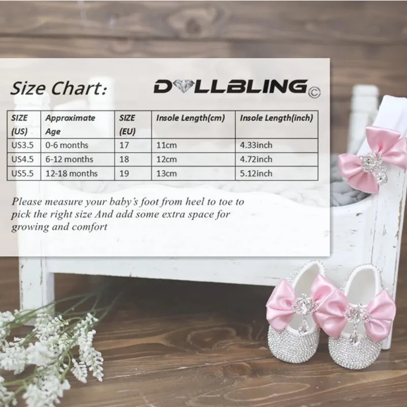 Luxurious Bling Shoes and Headpiece Set - Posh White