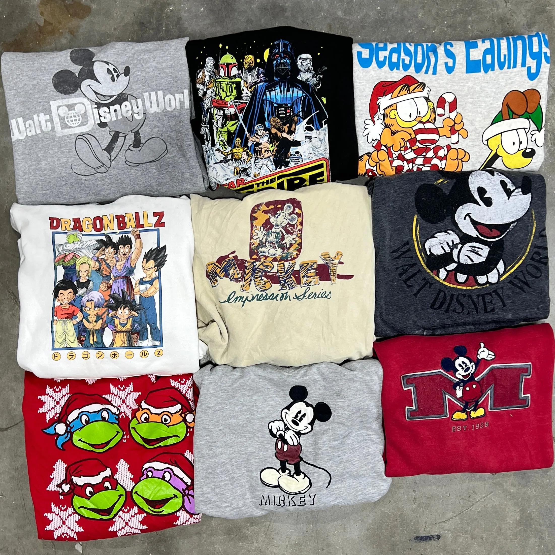 Mickey, Disney, & Cartoon Sweatshirts