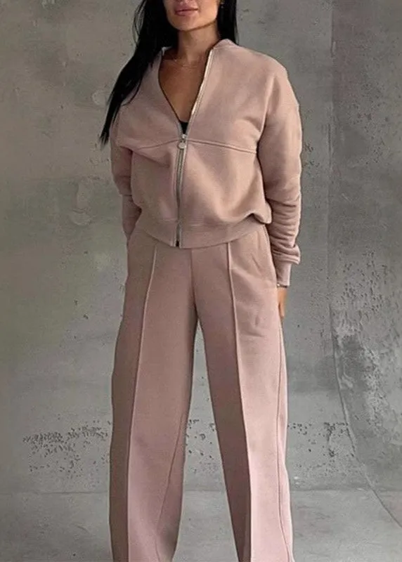 Modestique london | Beige Tracksuit Set