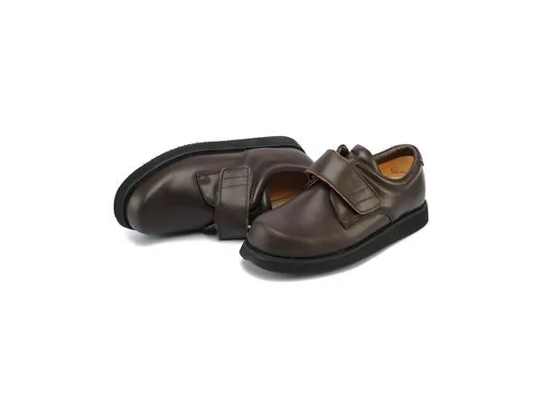 Mt. Emey 502 Brown (9E Width) - Men's Extra-depth Dress/Casual Shoes