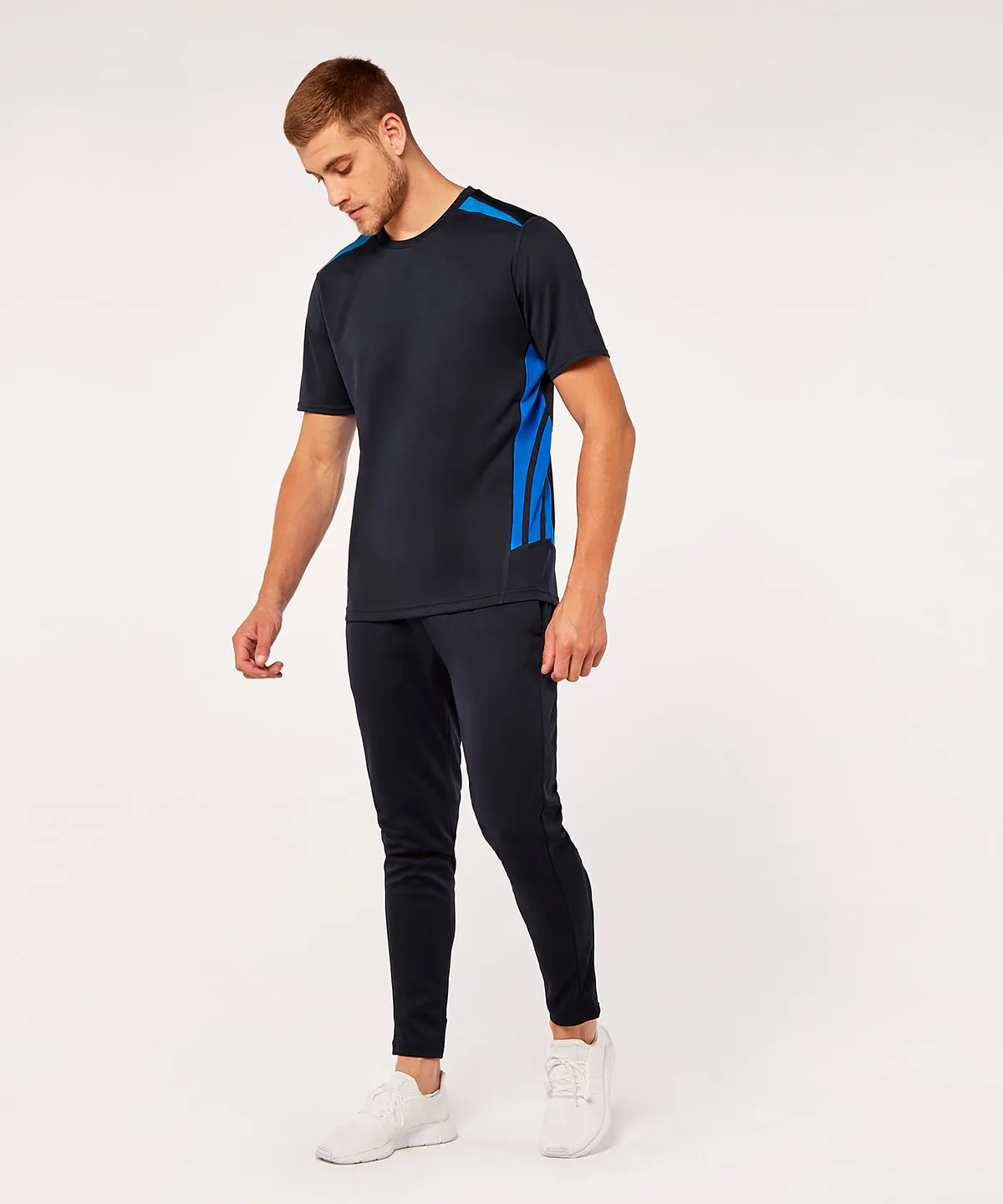 Navy/Electric Blue - Gamegear® Cooltex® training t-shirt (regular fit)