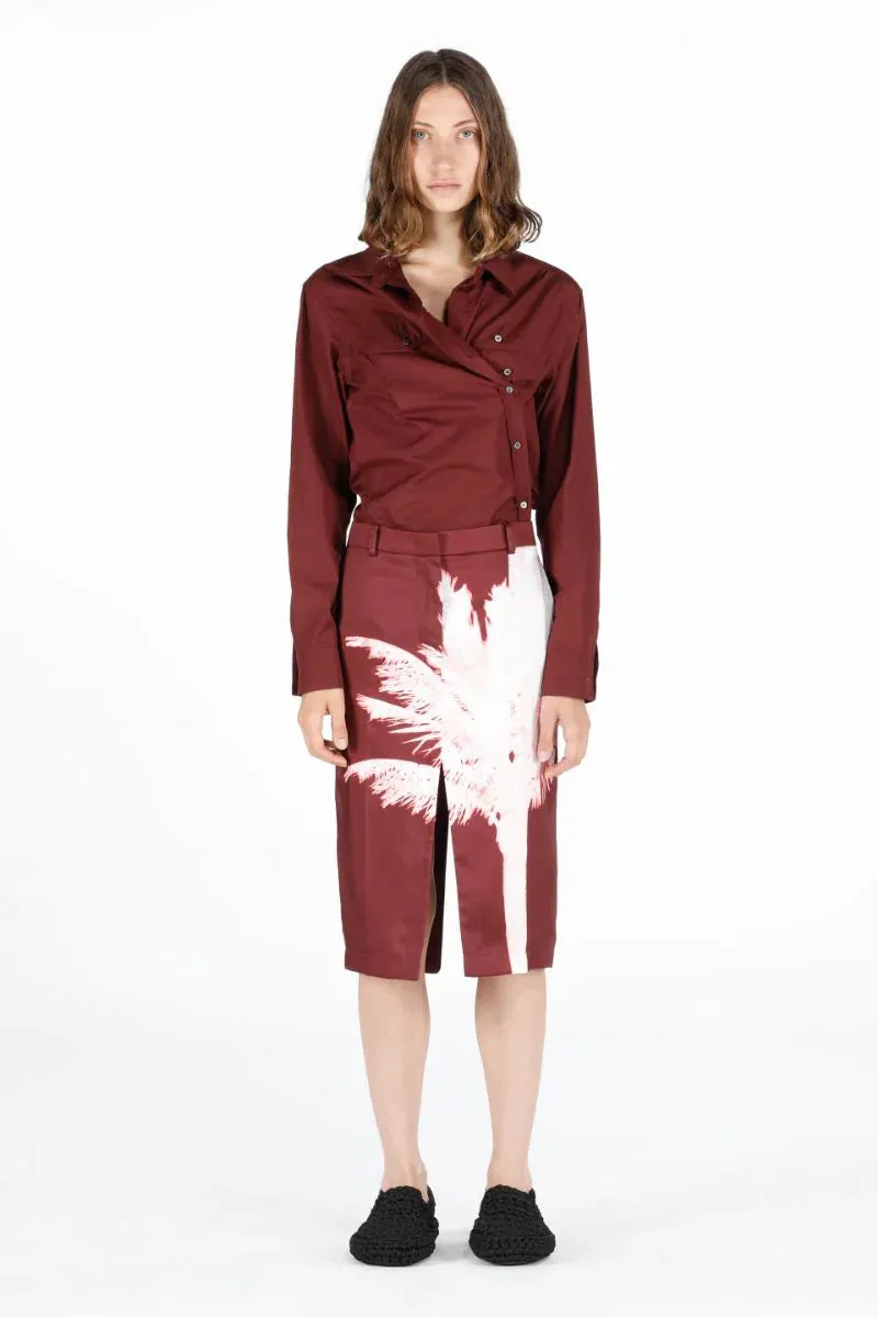 No. 21 - Palm Tree Pencil Skirt