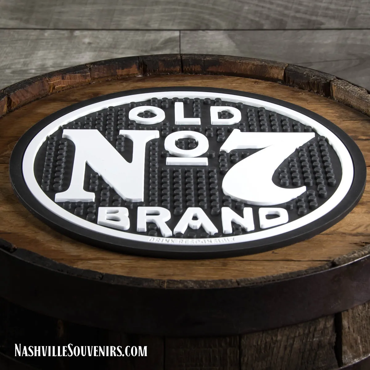 Old No.7 Brand Bar Mat