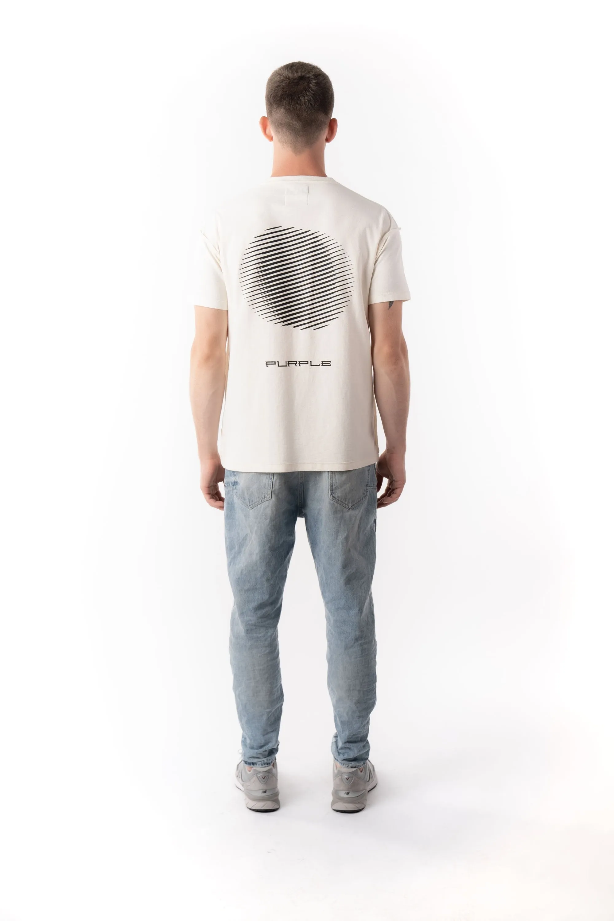 PURPLE BRAND BLACKWORK - WHITE Mens Apparel