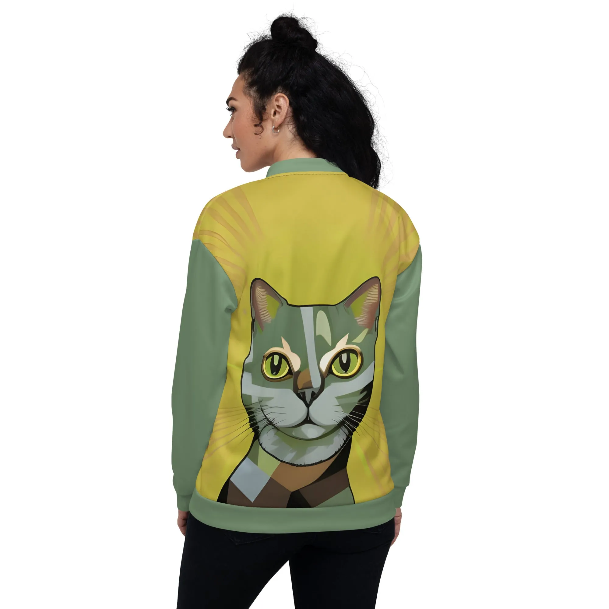 "Cat Lovers" Collection - Unisex Bomber Jacket