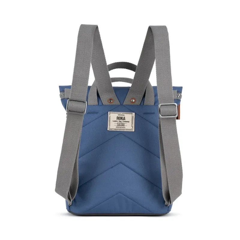Roka Backpack Finchley A Sustainable Small Burnt Blue