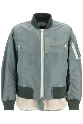 Sacai Layered Hybrid Bomber Jacket