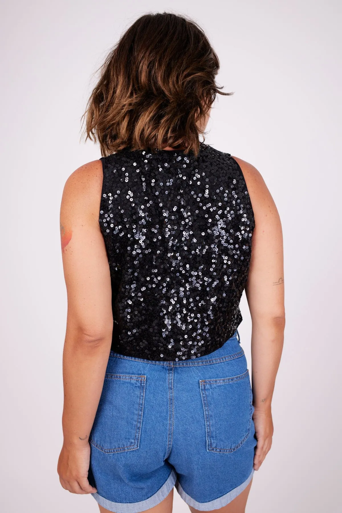 Shorts Jeans Basik - Azul