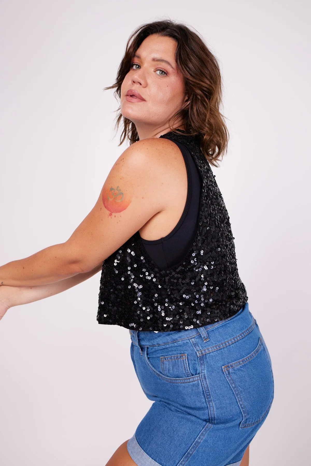 Shorts Jeans Basik - Azul