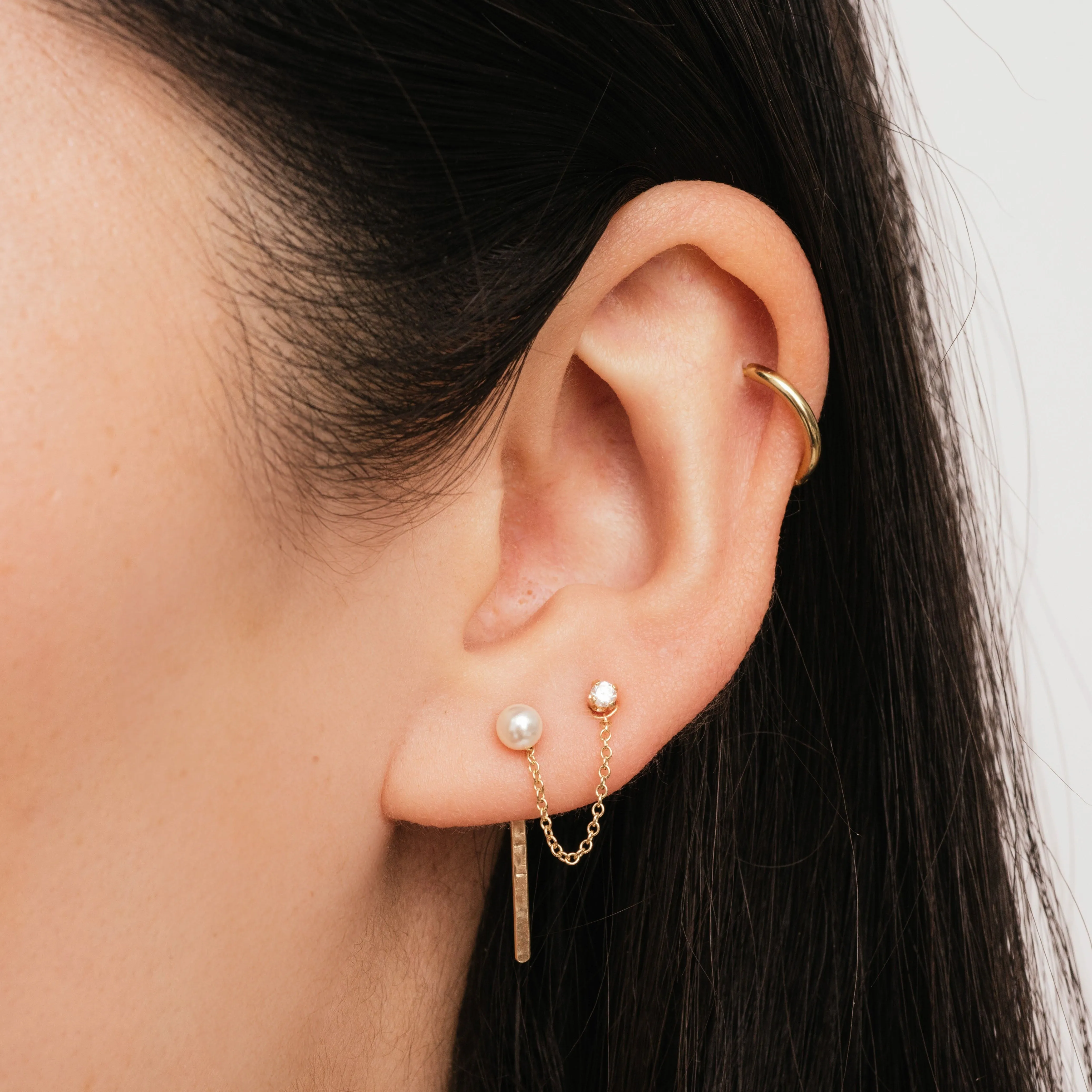 Small Chain Ear Jacket