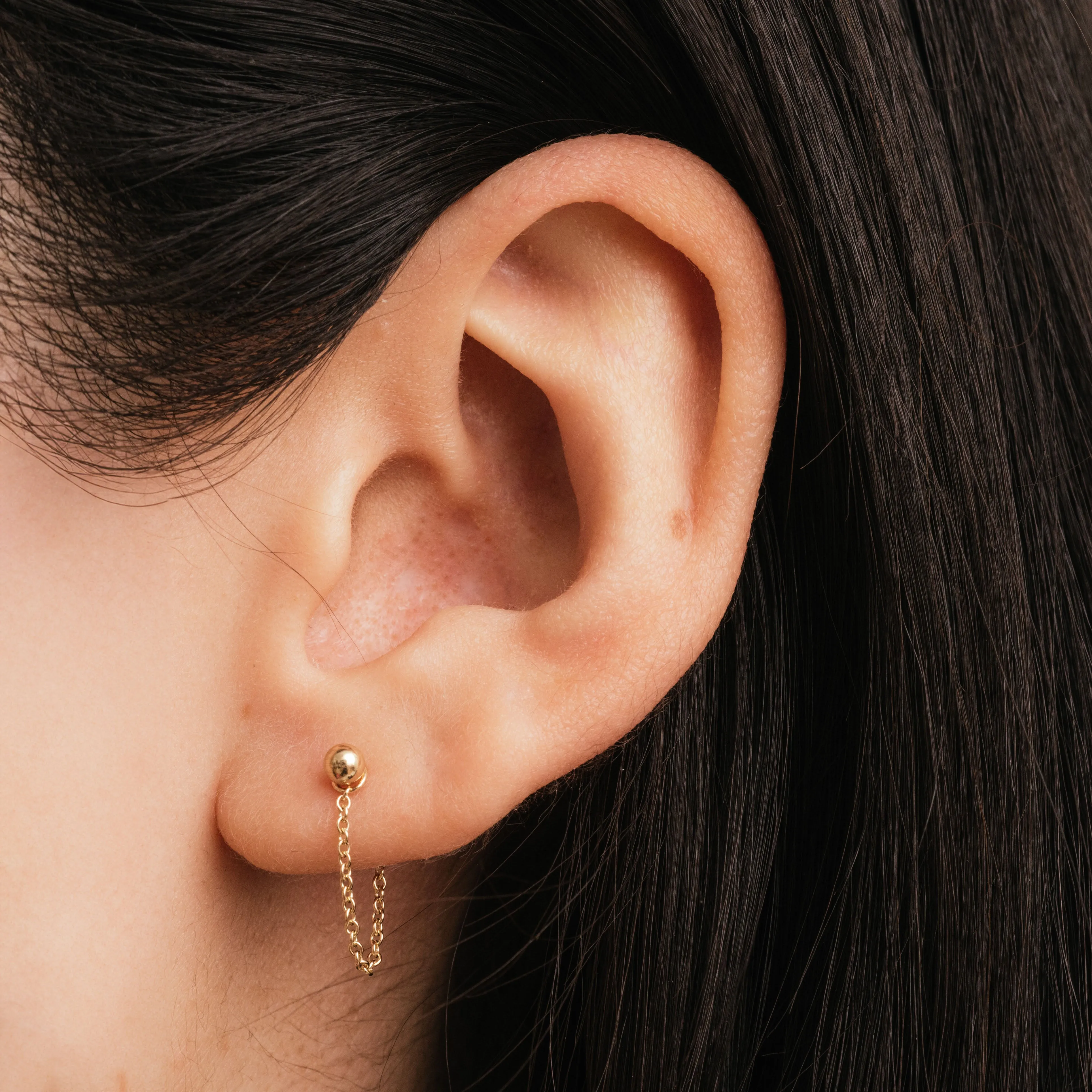 Small Chain Ear Jacket