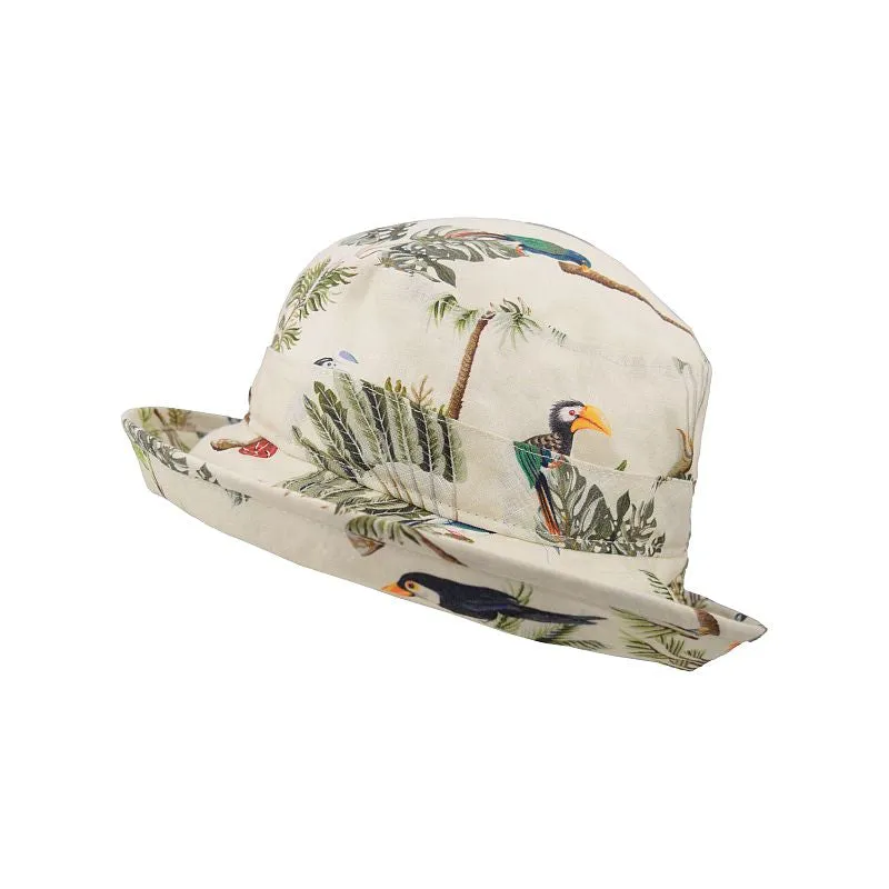 Sun Protection Bowler Hat - Courtyard Garden