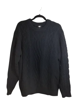 UNIQLO Men Sweaters Regular fit in Black - L
