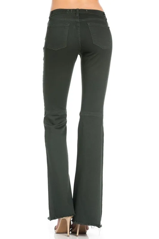 Vintage Flare with raw hem
