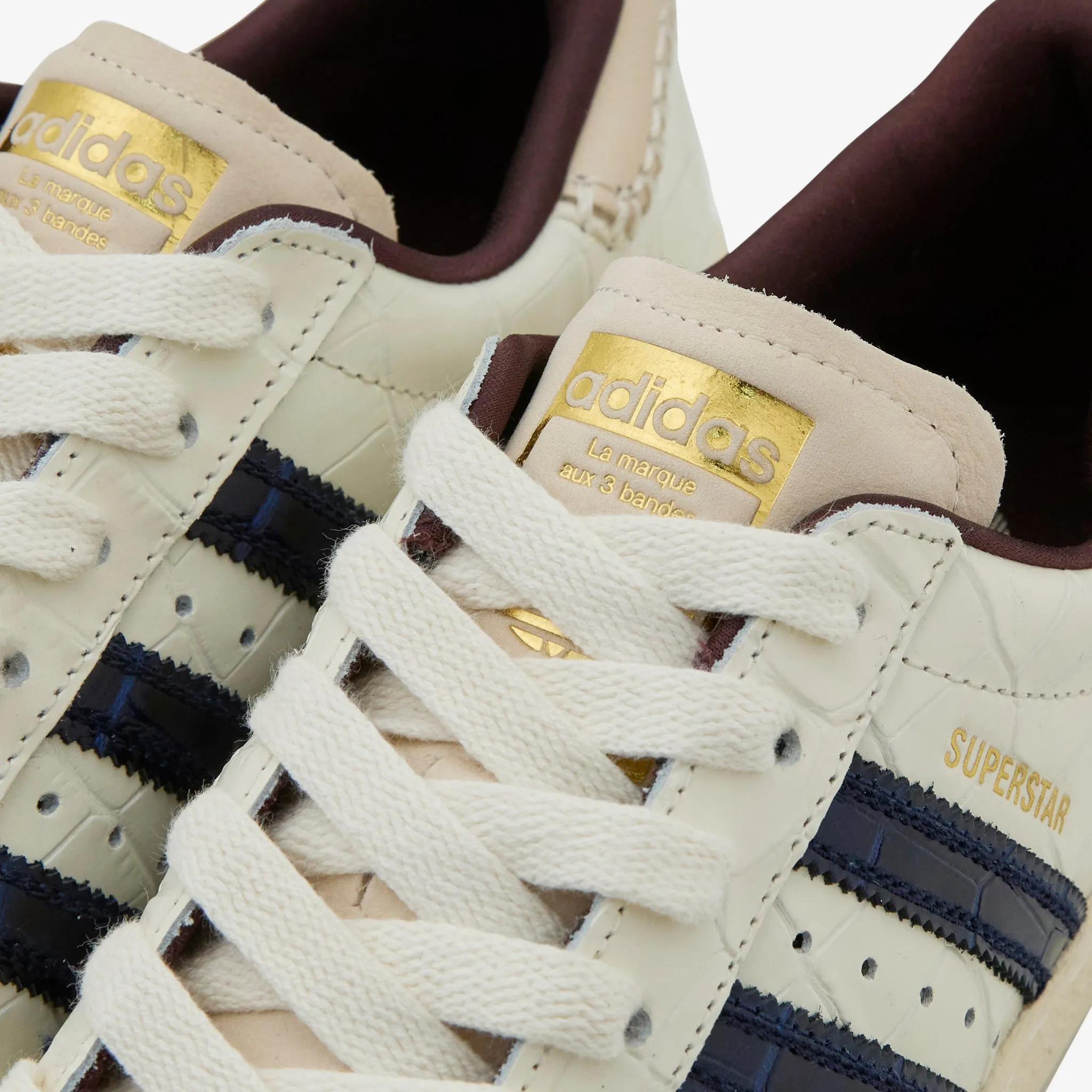 Wales Bonner x Superstar Wonder White | Collegiate Navy | Night Red