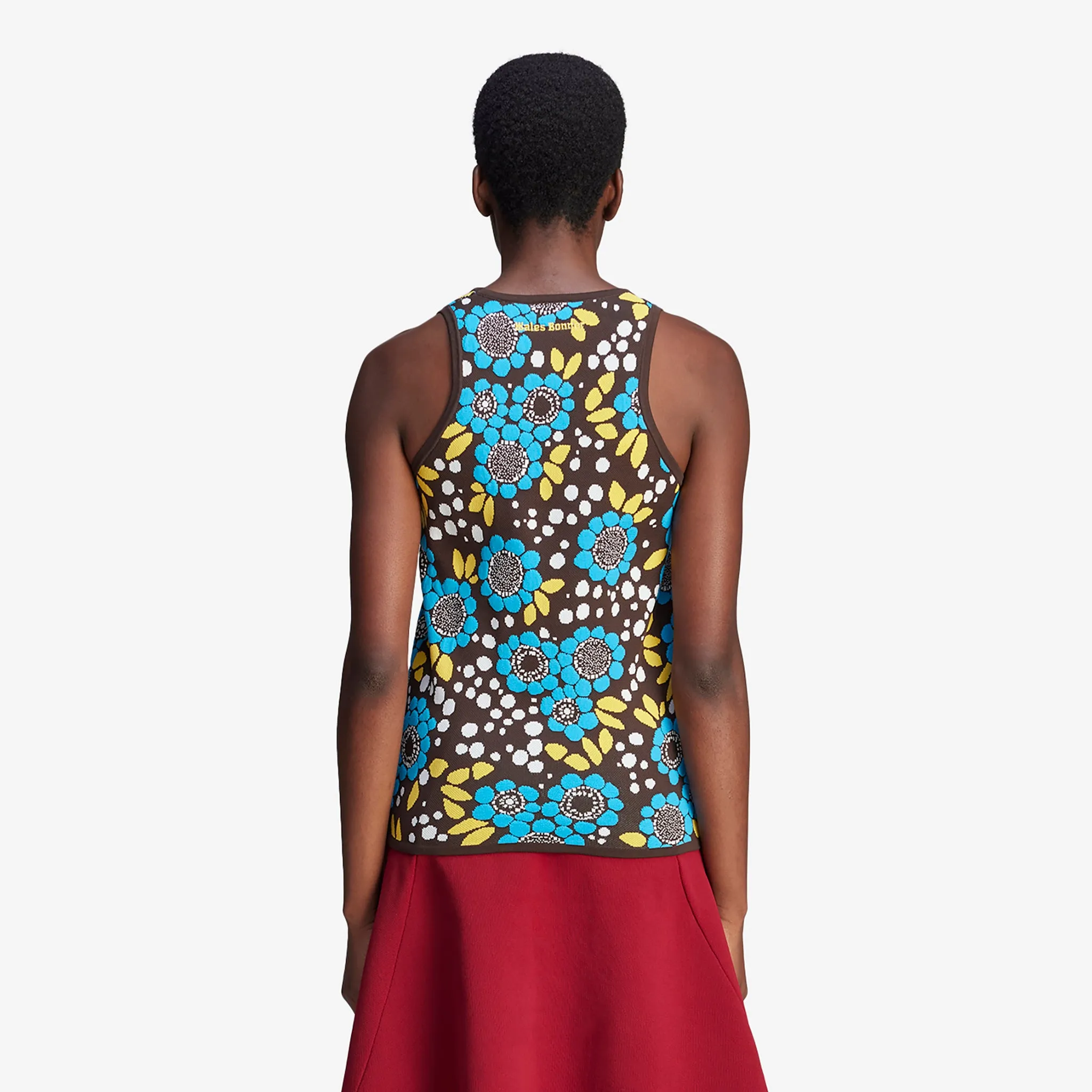 Wales Bonner x Women's Knit Floral Vest Multicolor