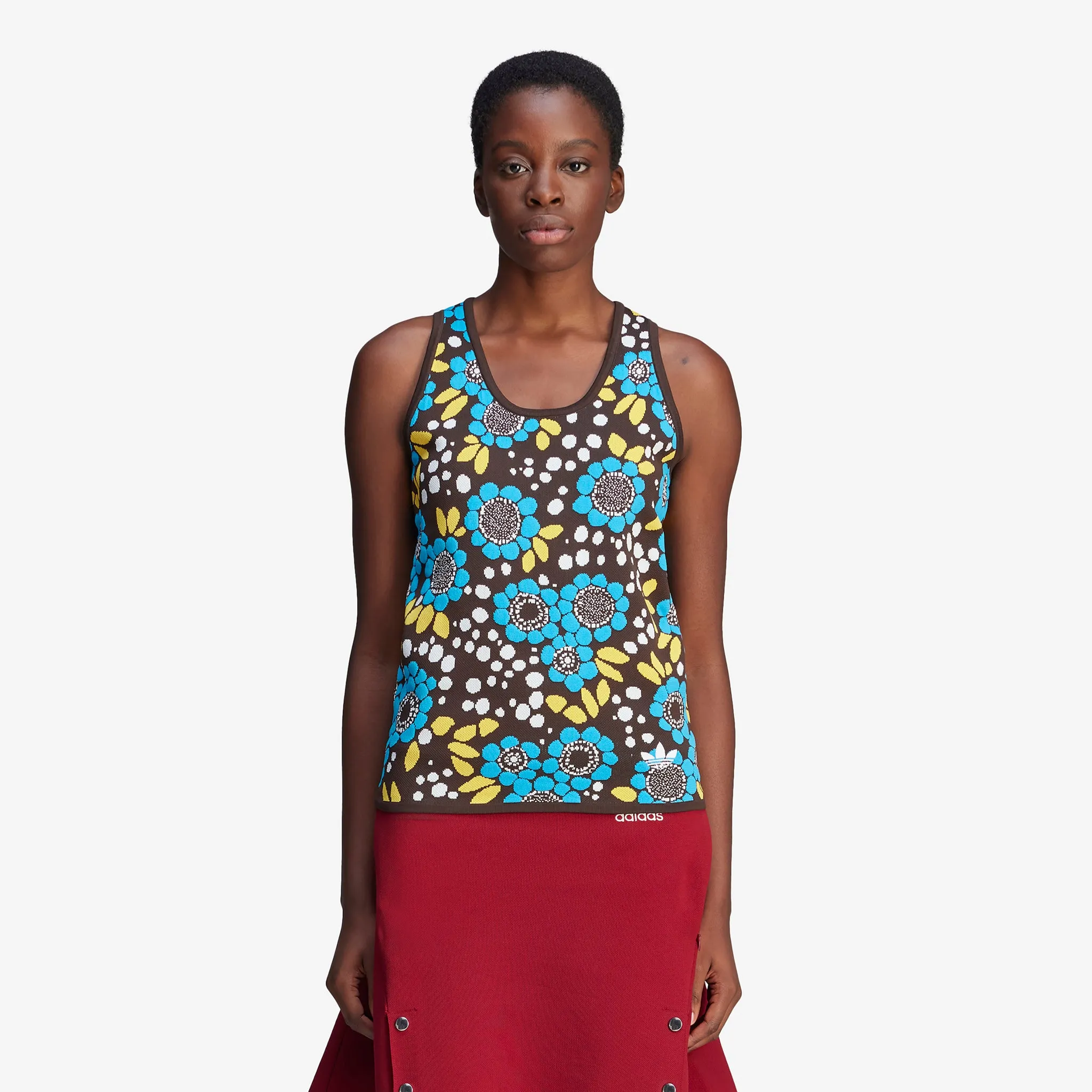 Wales Bonner x Women's Knit Floral Vest Multicolor