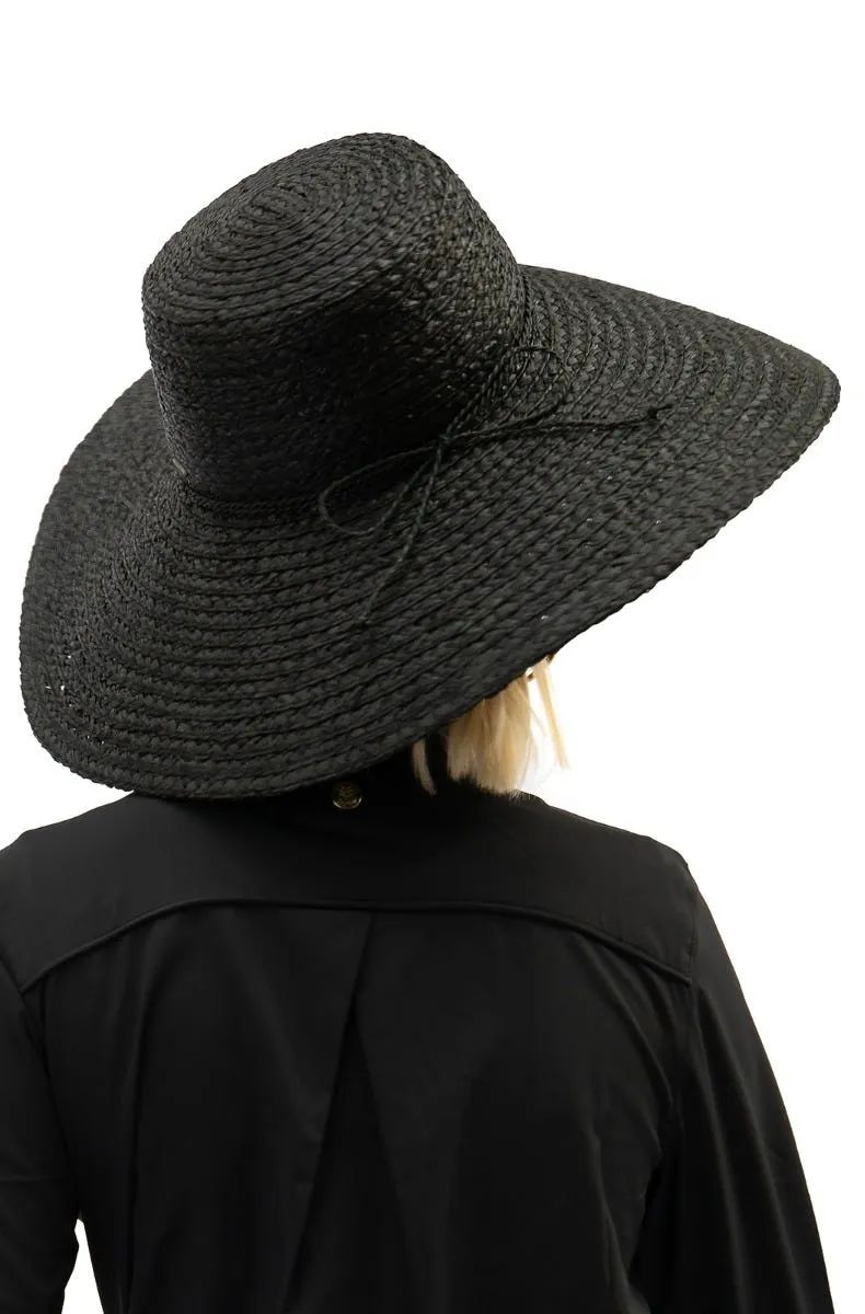 Women's Magnolia Hat  |  Black