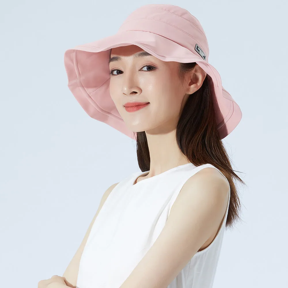 Women's Standard Bucket Hat Wide Brim Summer Fisherman's Cap UPF 50 