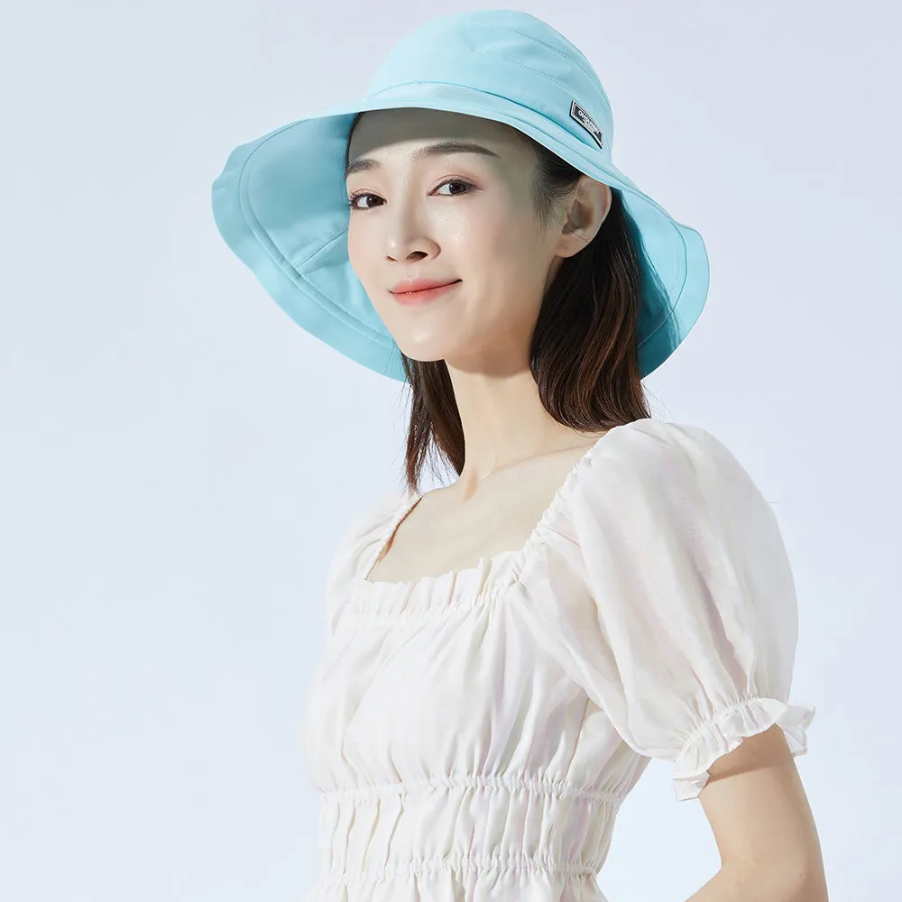 Women's Standard Bucket Hat Wide Brim Summer Fisherman's Cap UPF 50 