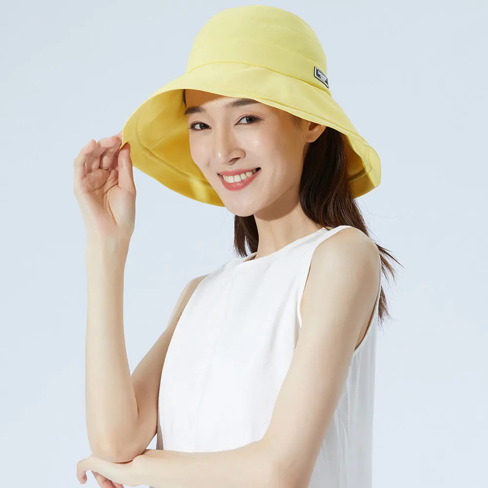 Women's Standard Bucket Hat Wide Brim Summer Fisherman's Cap UPF 50 