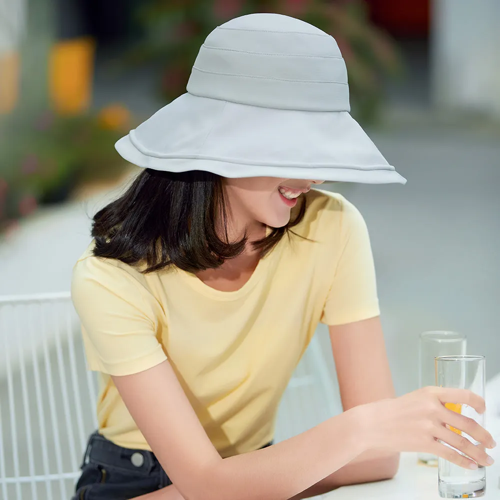 Women's Standard Bucket Hat Wide Brim Summer Fisherman's Cap UPF 50 