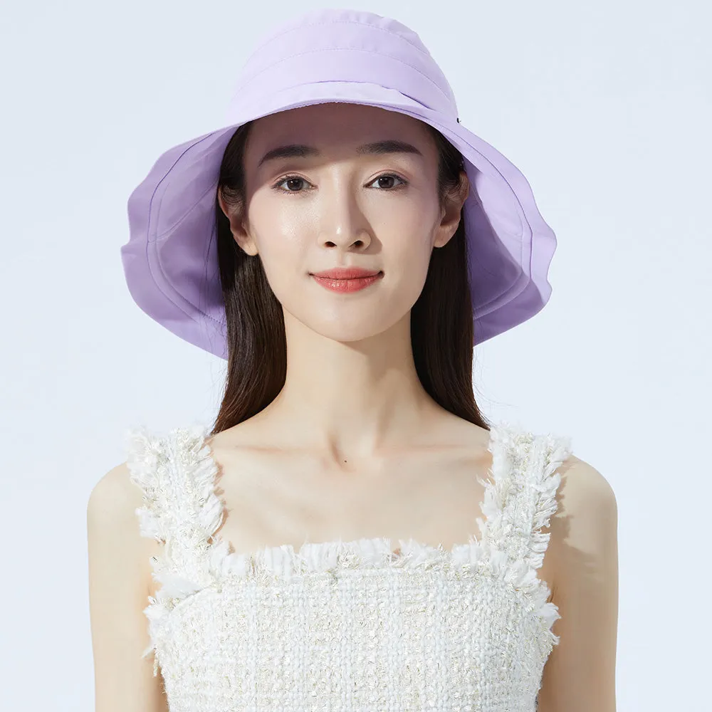 Women's Standard Bucket Hat Wide Brim Summer Fisherman's Cap UPF 50 