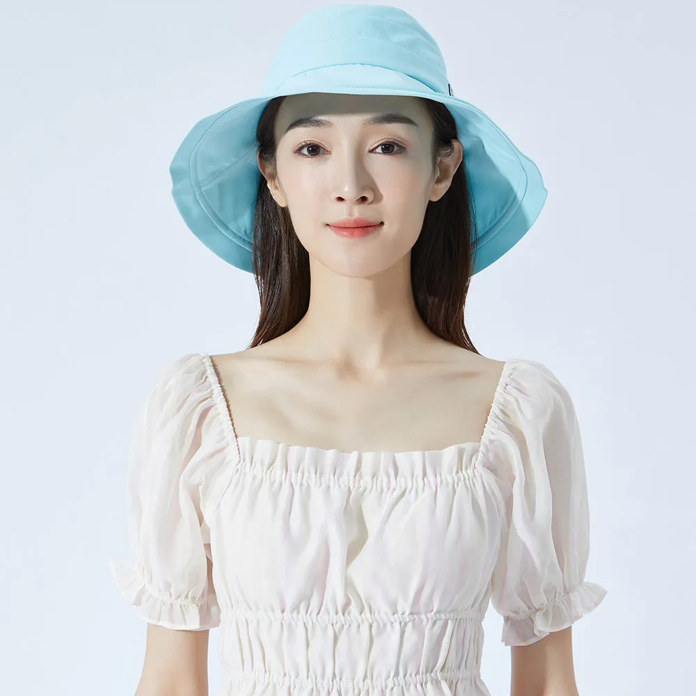 Women's Standard Bucket Hat Wide Brim Summer Fisherman's Cap UPF 50 