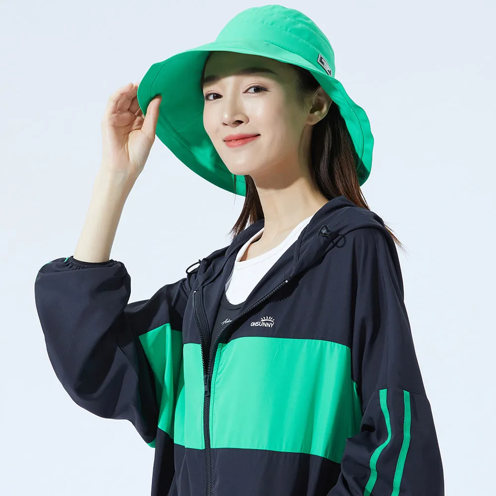 Women's Standard Bucket Hat Wide Brim Summer Fisherman's Cap UPF 50 