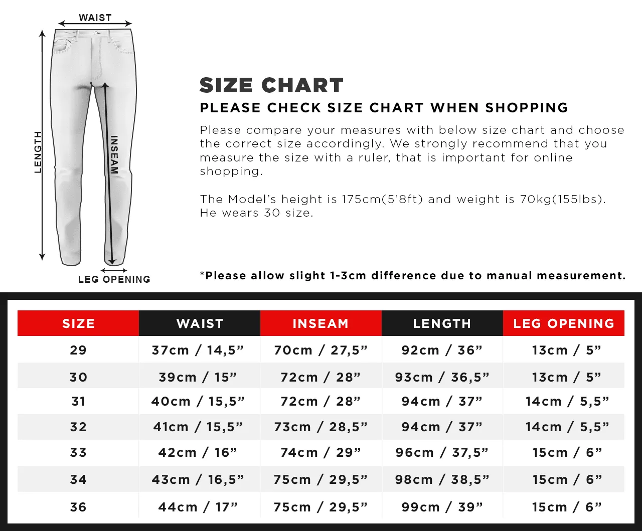 Zipper Jeans - Dark Gray